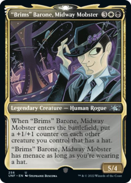 画像1: "Brims" Barone, Midway Mobster (UNF)【ショーケース版】《Foil》 (1)