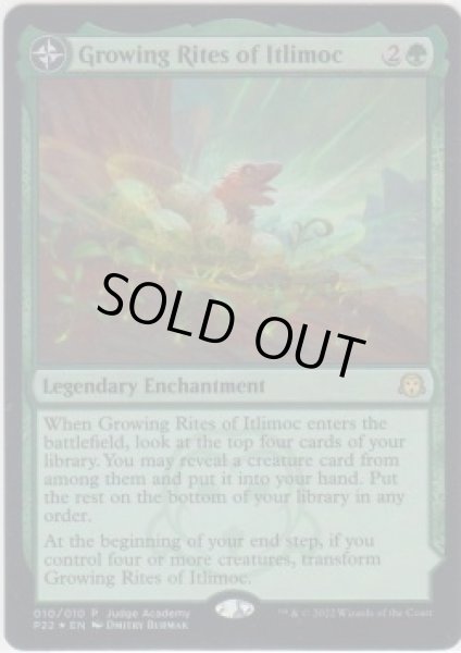 画像1: イトリモクの成長儀式/Growing Rites of Itlimoc (Judge) (1)