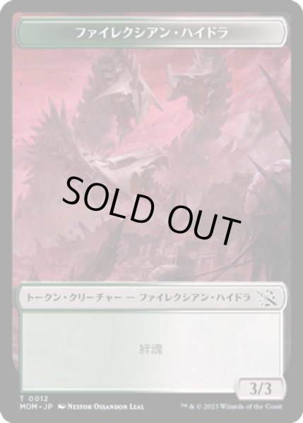 画像1: ファイレクシアン・ハイドラ トークン/Phyrexian Hydra Token 【No.12】 (MOM) (1)