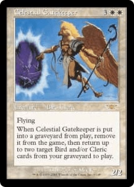 画像1: 天界の門番/Celestial Gatekeeper (LGN)《Foil》 (1)