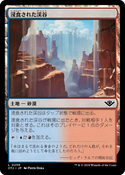 画像1: 浸食された渓谷/Eroded Canyon (OTJ) (1)