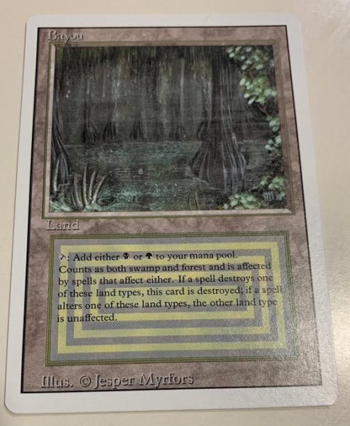 画像1: Bayou (3ED) 【NM-~EX+】 (1)