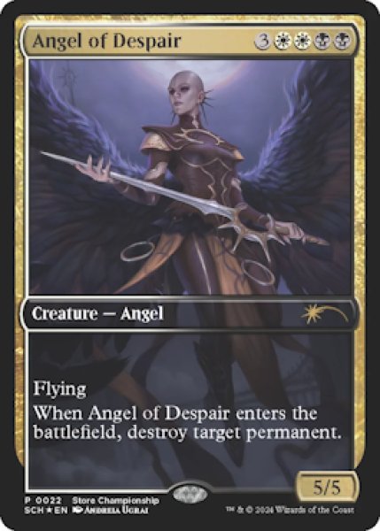 画像1: 絶望の天使/Angel of Despair (Store Championship)《Foil》 (1)