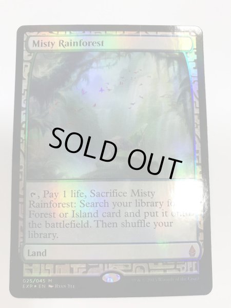 画像1: 霧深い雨林/Misty Rainforest (EXP)《Foil》【NM-】 (1)