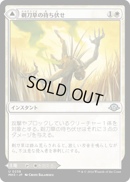 画像1: 剃刀草の待ち伏せ/Razorgrass Ambush (MH3) (1)