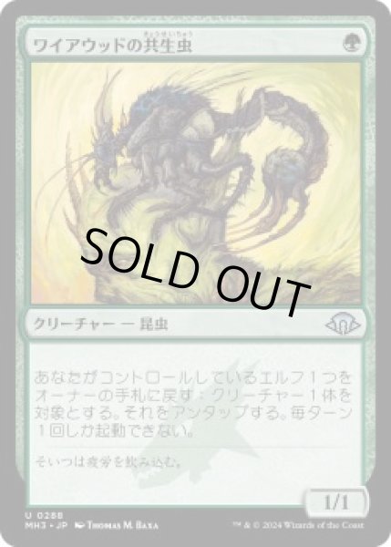 画像1: ワイアウッドの共生虫/Wirewood Symbiote (MH3)《Foil》 (1)