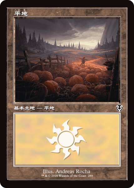 画像1: 平地/Plains 【Ver.2】 (INR)【旧枠版】 (1)