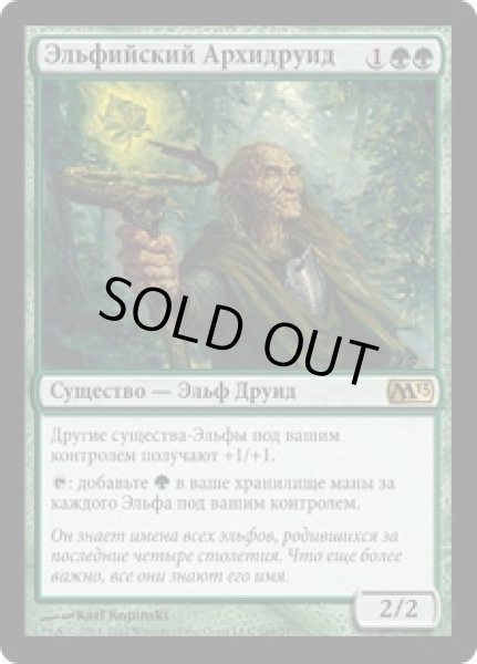 画像1: エルフの大ドルイド/Elvish Archdruid (M13)【他言語特集】 (1)