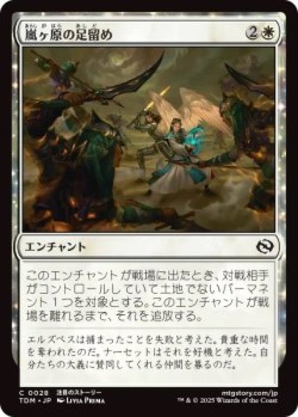 画像1: 嵐ヶ原の足留め/Stormplain Detainment (TDM)《Foil》 (1)