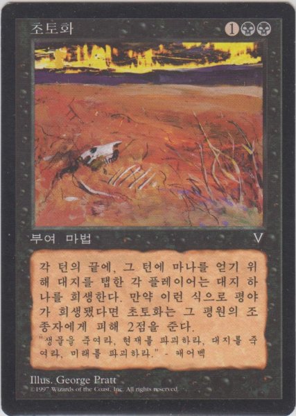 画像1: 土地の荒廃/Desolation (VIS)【他言語特集】 (1)