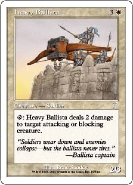 画像1: 重バリスタ部隊/Heavy Ballista (7ED)《Foil》 (1)