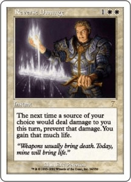 画像1: ダメージ反転/Reverse Damage (7ED)《Foil》 (1)