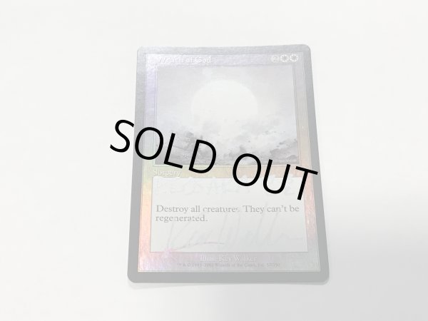 画像2: 神の怒り/Wrath of God 【英語：サインド：EX】 (7ED)《Foil》 (2)