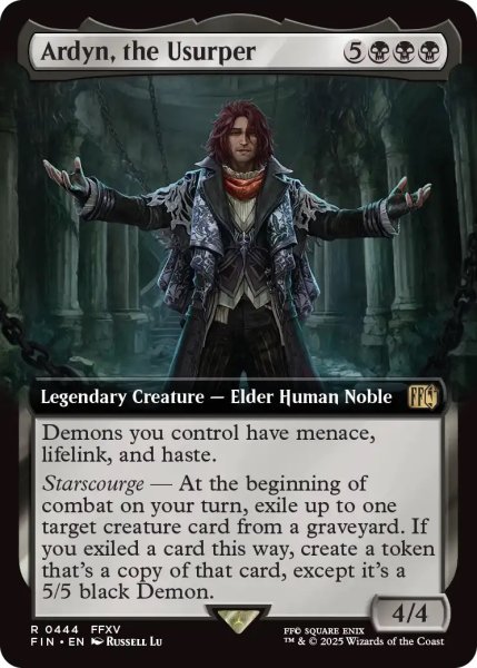 画像1: 簒奪者、アーデン/Ardyn, the Usurper (FIN)【拡張アート版】 (1)