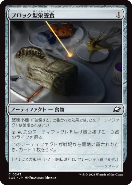 画像1: ブロック型栄養食/Nutrient Block (EOE) (1)