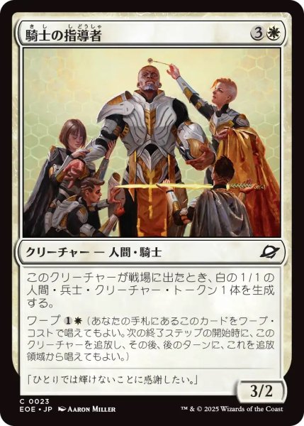 画像1: 騎士の指導者/Knight Luminary (EOE) (1)