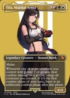 Tifa,Martial Artist/格闘家、ティファ 拡張アート foil 格闘家、ティファ/Tifa, Martial Artist (FIC)【拡張アート