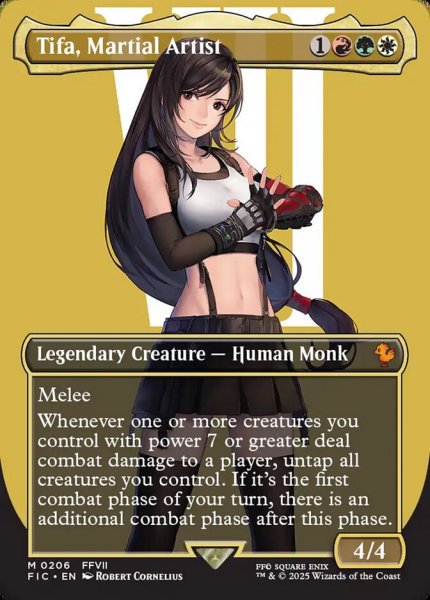 画像1: 格闘家、ティファ/Tifa, Martial Artist (FIC)【拡張アート：サージ・フォイル版】 (1)