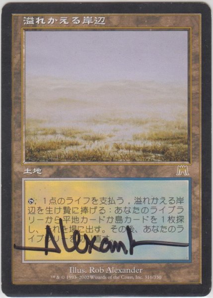 画像1: 溢れかえる岸辺/Flooded Strand (ONS)【HPLD】【サインド】 (1)