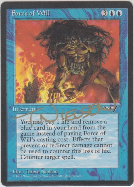 画像1: 意志の力/Force of Will (ALL)【サインド】 (1)