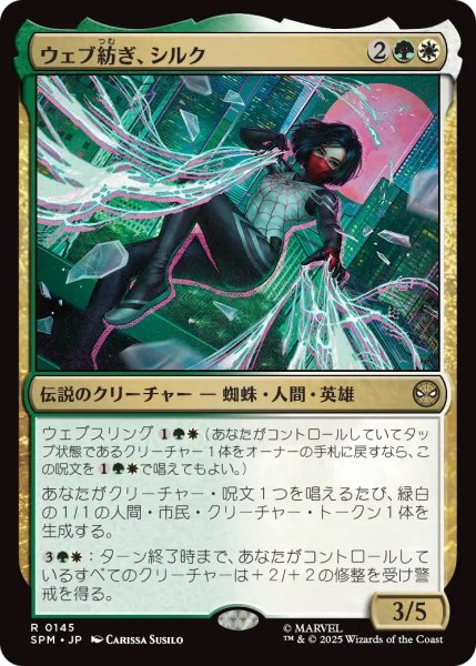 画像1: ウェブ紡ぎ、シルク/Silk, Web Weaver (SPM) (1)