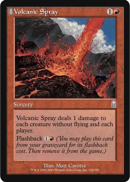 画像1: 溶岩の飛散/Volcanic Spray (ODY)《Foil》 (1)