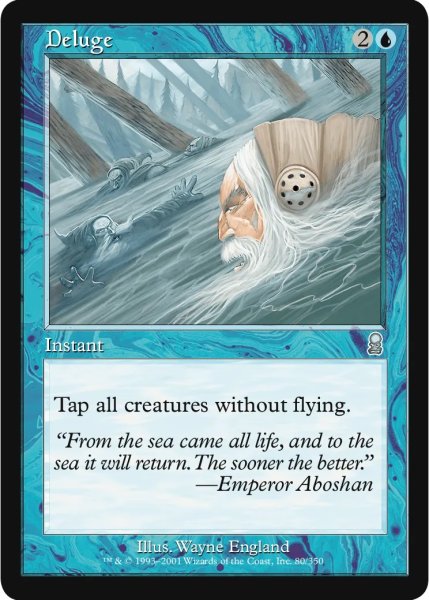 画像1: 大洪水/Deluge (ODY)《Foil》 (1)