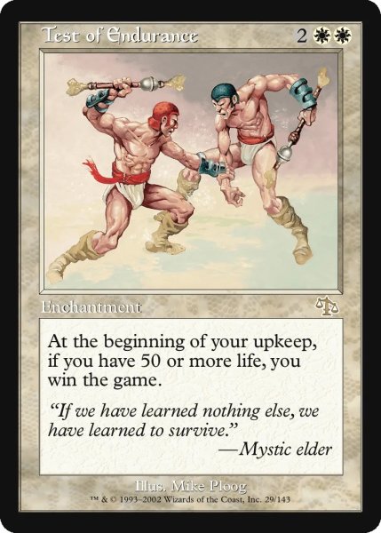画像1: 忍耐の試練/Test of Endurance (JUD)《Foil》 (1)