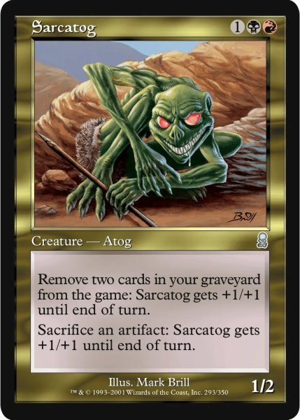 画像1: サルカトグ/Sarcatog (ODY)《Foil》 (1)