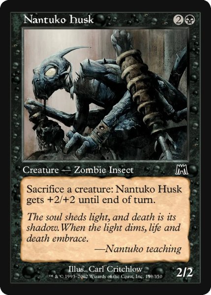 画像1: ナントゥーコの鞘虫/Nantuko Husk (ONS)《Foil》 (1)