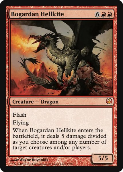 画像1: ボガーダンのヘルカイト/Bogardan Hellkite (DDG)《Foil》 (1)