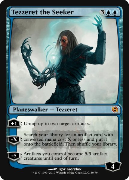 画像1: 求道者テゼレット/Tezzeret the Seeker (DDF)《Foil》 (1)