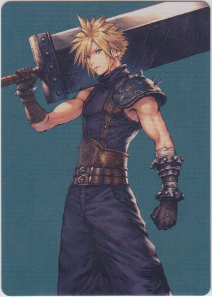 画像1: 【イラストコレクション】 元ソルジャー、クラウド/Cloud, Ex-SOLDIER 【50/53】 (FIN) (1)