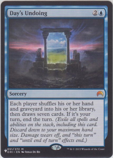 画像1: 一日のやり直し/Day's Undoing (MB1・LST) (1)