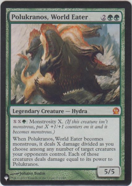 画像1: 世界を喰らう者、ポルクラノス/Polukranos, World Eater (MB1・LST) (1)