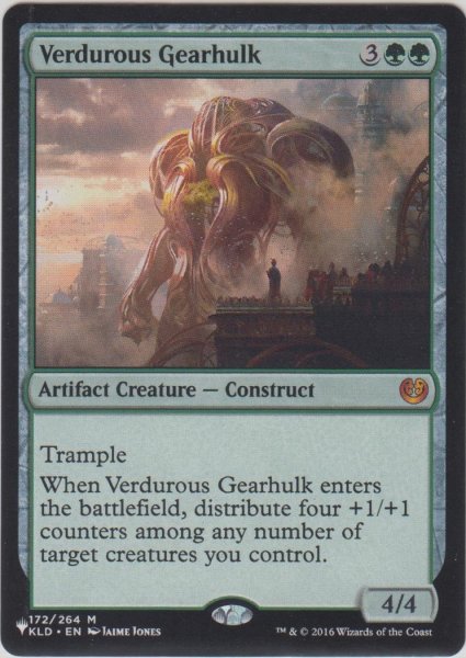 画像1: 新緑の機械巨人/Verdurous Gearhulk (MB1・LST) (1)