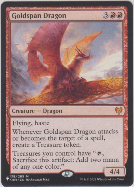 画像1: 黄金架のドラゴン/Goldspan Dragon (MB1・LST) (1)