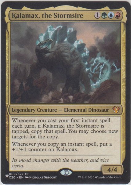 画像1: 嵐呼びのカラマックス/Kalamax, the Stormsire (MB1・LST) (1)