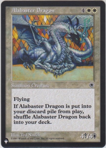 画像1: 純白のドラゴン/Alabaster Dragon (MB1・LST) (1)