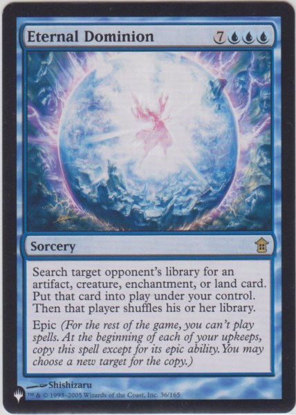 画像1: 永遠の統制/Eternal Dominion (MB1・LST) (1)