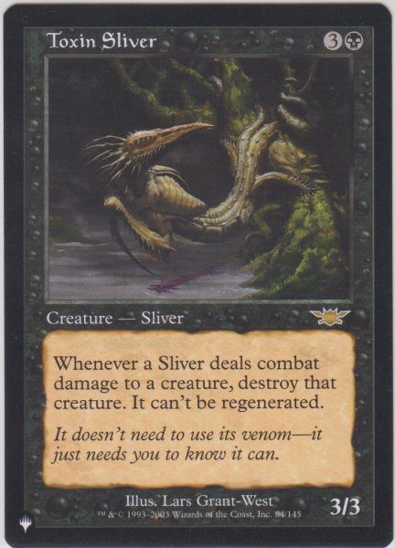 画像1: 毒素スリヴァー/Toxin Sliver (MB1・LST) (1)