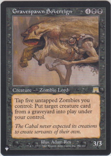 画像1: 墓地生まれの君主/Gravespawn Sovereign (MB1・LST) (1)