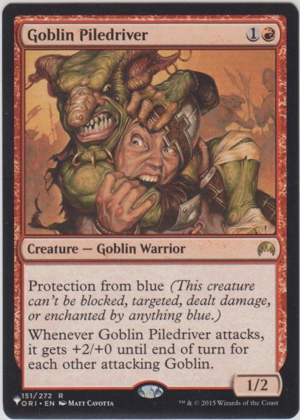 画像1: ゴブリンの群衆追い/Goblin Piledriver (MB1・LST) (1)