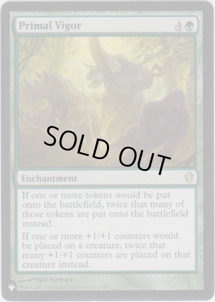 画像1: 野生の活力/Primal Vigor (MB1・LST) (1)