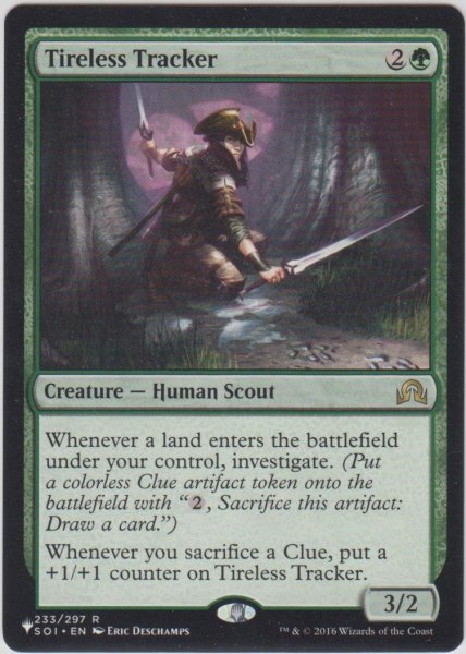 画像1: 不屈の追跡者/Tireless Tracker (MB1・LST) (1)