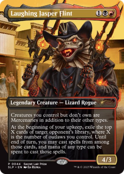 画像1: 笑う者、ジャスパー・フリント/Laughing Jasper Flint (SLP) (1)