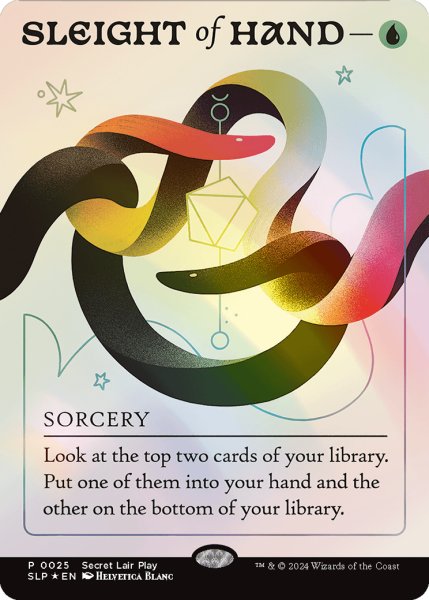 画像1: 手練/Sleight of Hand (SLP)《Foil》 (1)