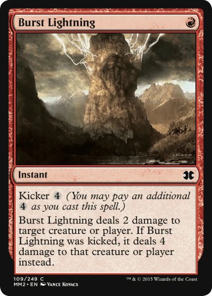 画像1: 噴出の稲妻/Burst Lightning (MB1・LST) (1)