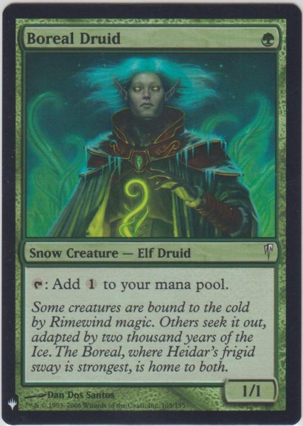 画像1: ボリアルのドルイド/Boreal Druid (MB1・LST)《Foil》 (1)