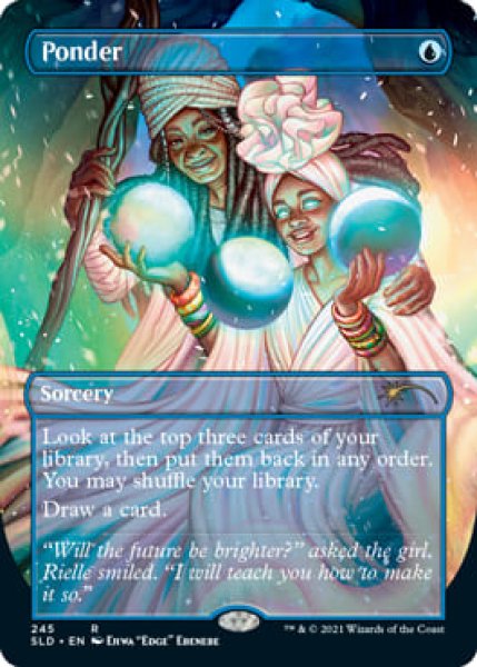 画像1: 思案/Ponder (245) (SLD)《Foil》【年末年始セール】 (1)